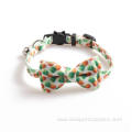 Fruit Printing Style Polyester Small Pet Cat Collar